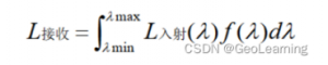 高光譜相機的光譜響應函數及其應用